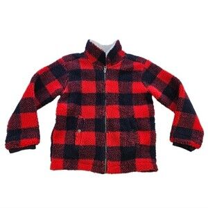 Marks & Spencer Buffalo Check Sherpa Jacket 5 to 6 year Excellent Used Condition